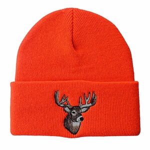 Artex Kids' Blaze Orange Deer Logo Hat